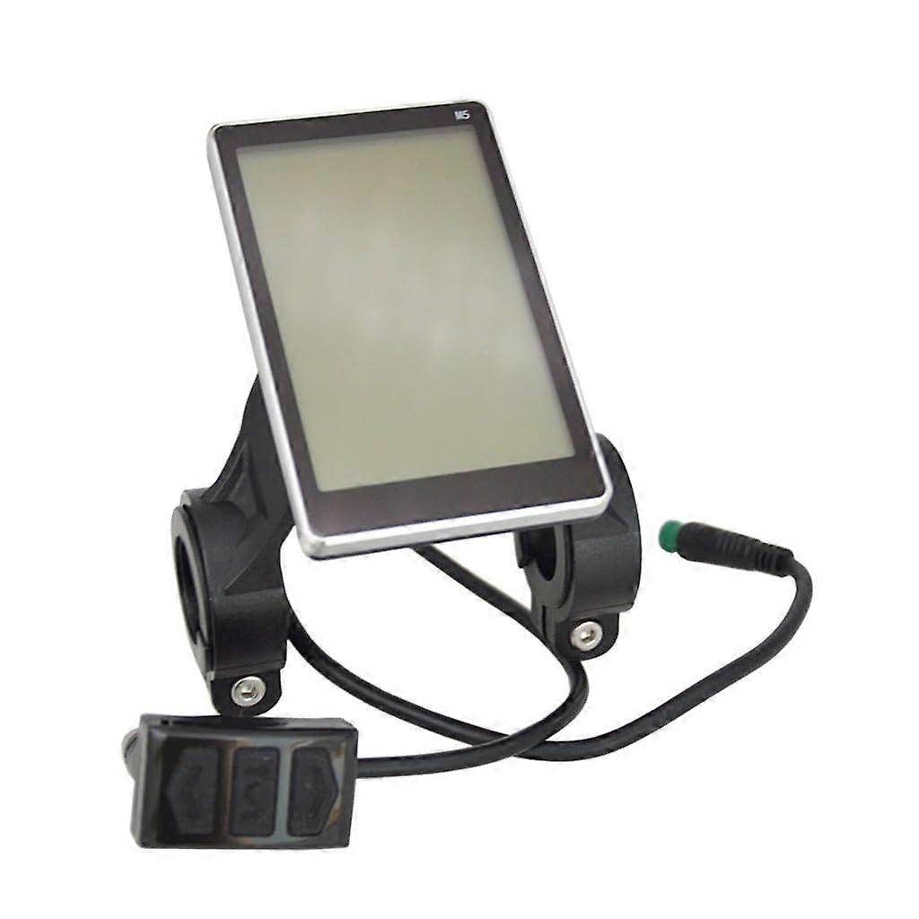 Electric Bike LCD Display 24V 36V 48V Waterproof EBike Control Panel with RealTime Ride Data