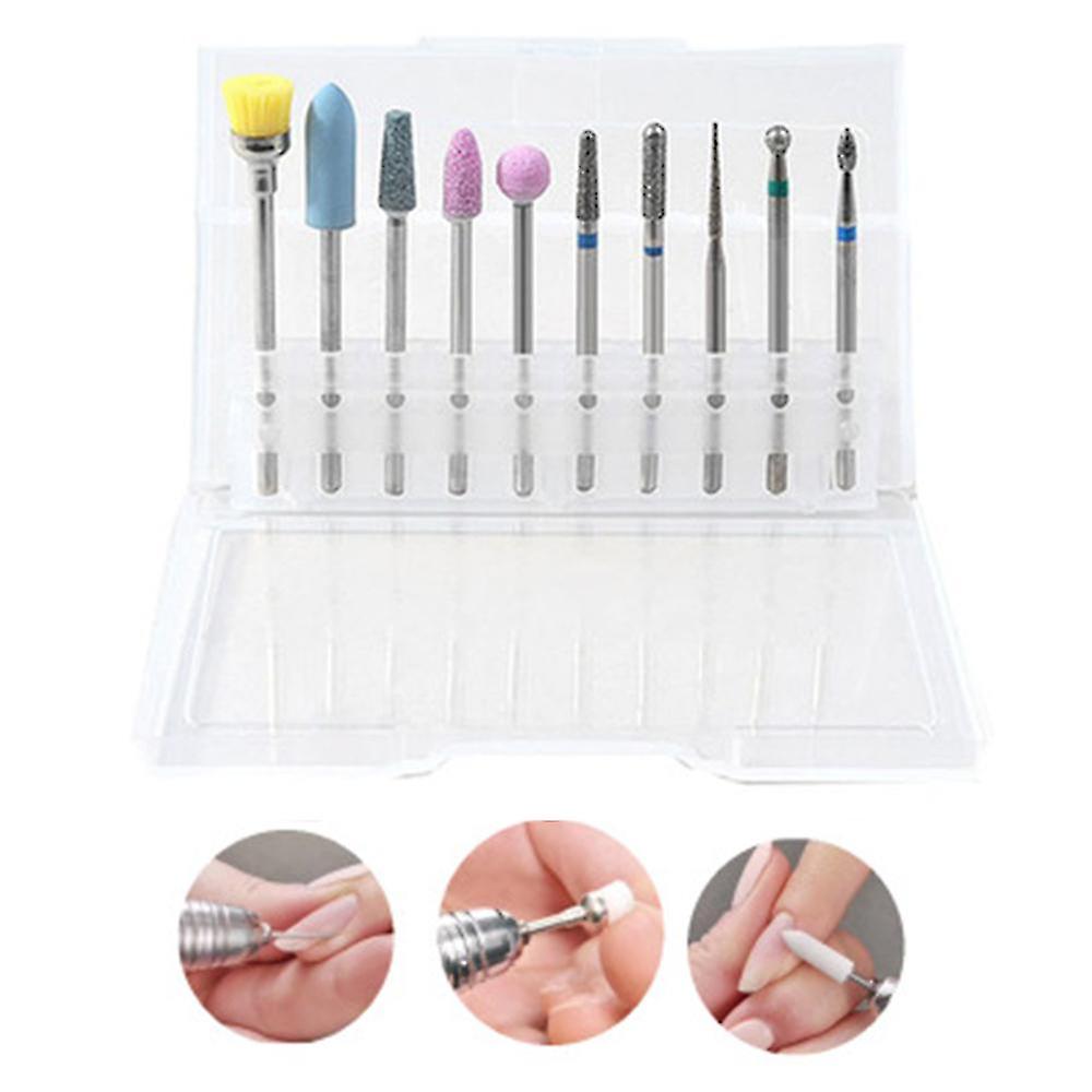 Diamond Nail Drill Bits Set For Acrylic Nail Professional Cuticle Dril