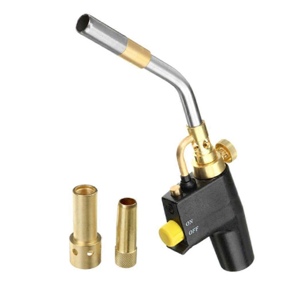 3-Headed MAPP Gas Torch Trigger Welding Propane Torch Gas Burner Multi-Functional Welding Equipment