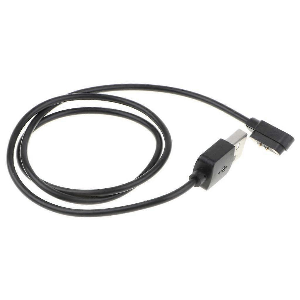 4.0mm 2 Pin Charging Cable Replacement 60cm Flexible Power Cord for Devices