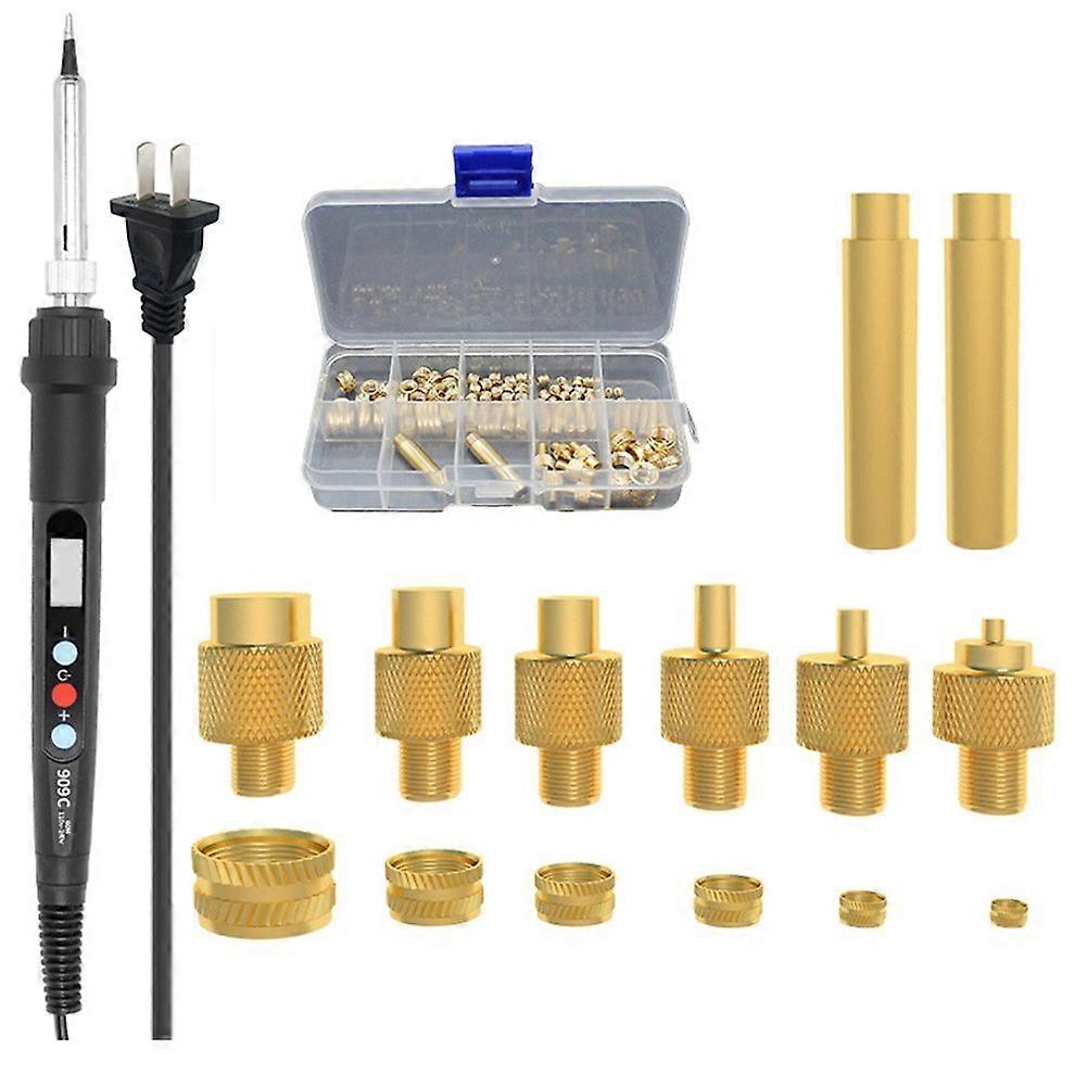 Soldering Iron Kit for Electronics 80W LCD Digital,Fast Heating Welding Repair with Replaceable Tips 139Pcs Set US Plug