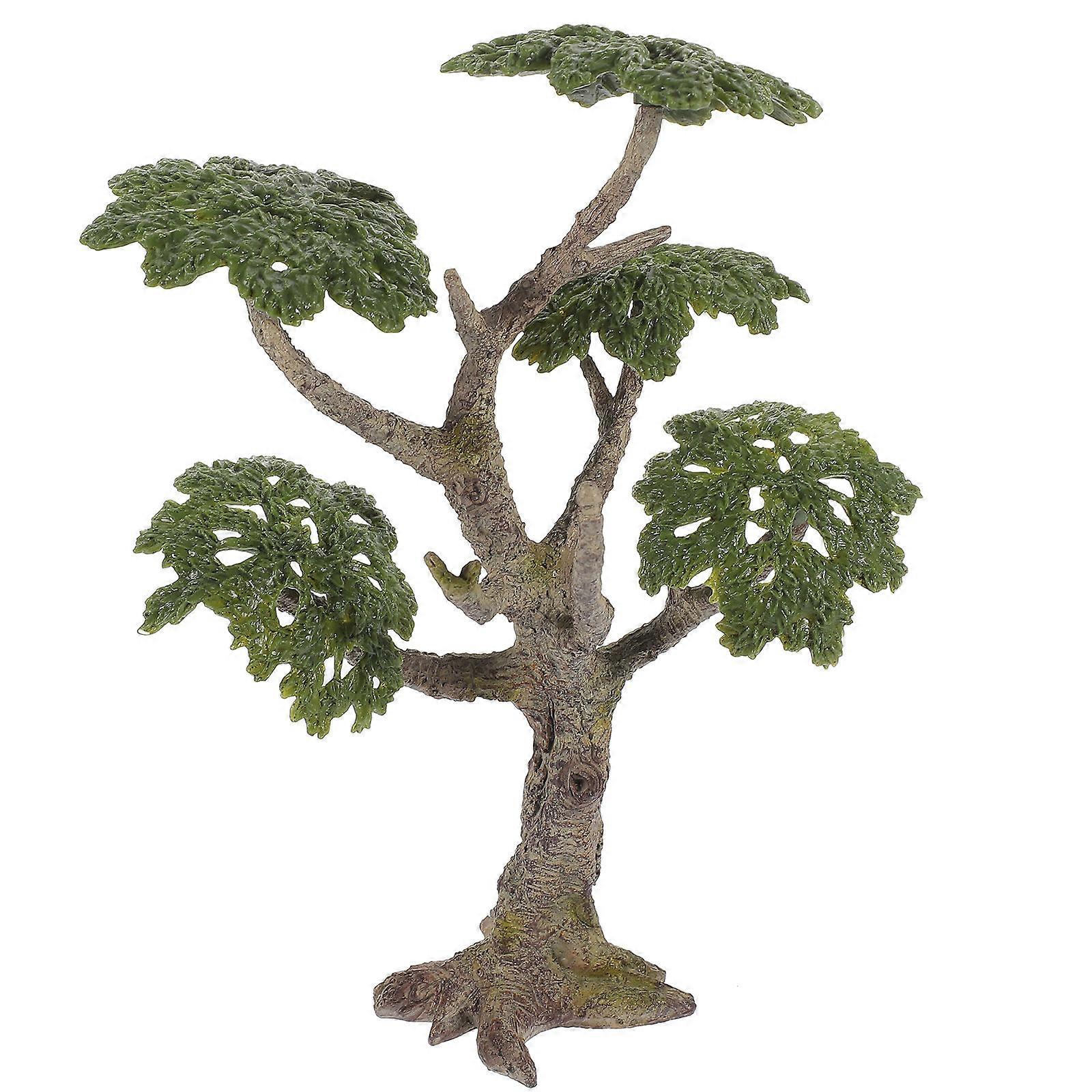Realistic Landscape Decoration Simulation Tree Model for Sand Table Layout Perfect for Garden Decoration 1Pack