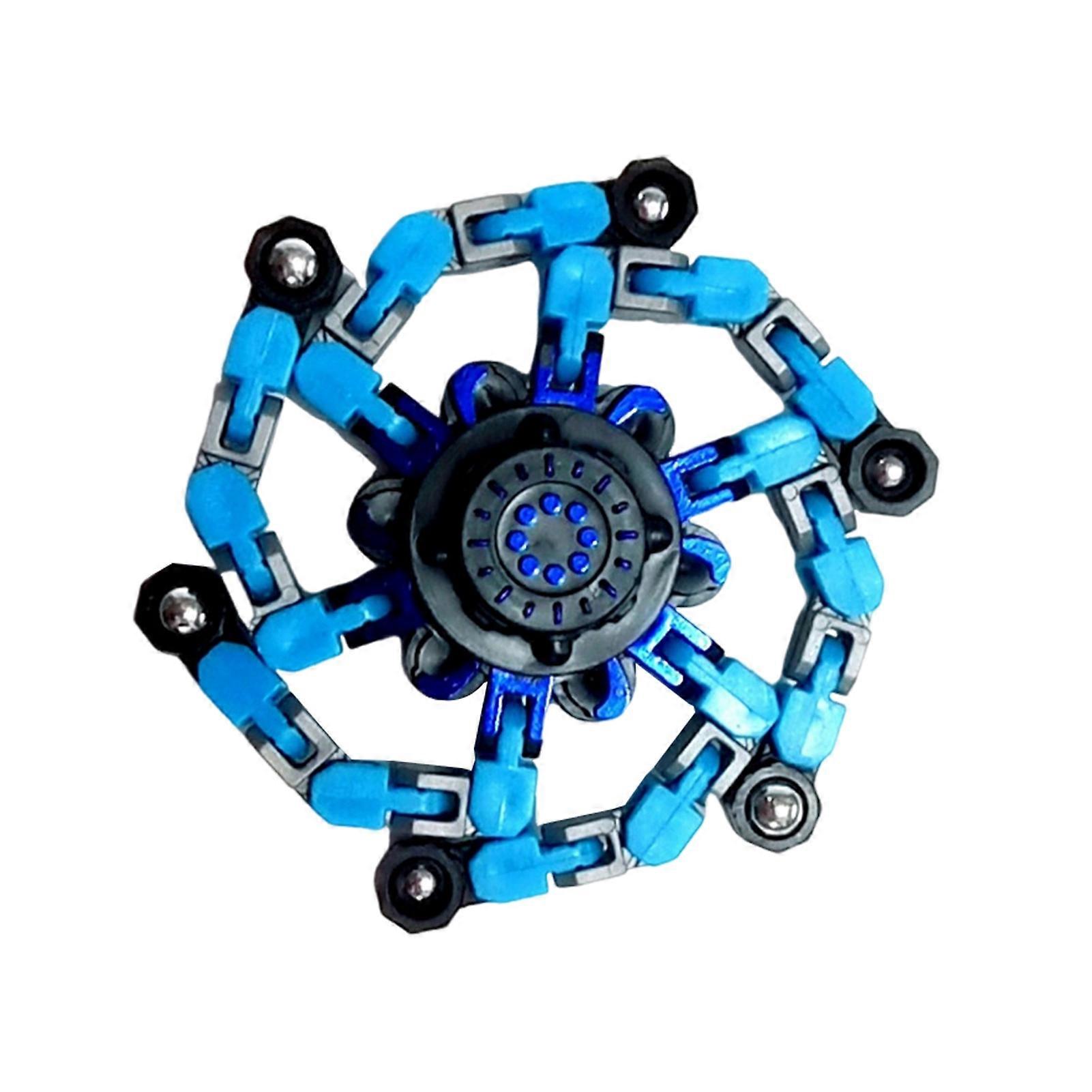 Deformable Gyroscope Fingertip Mechanical Top DIY Transformable Spinners for Anxiety Stress Relief