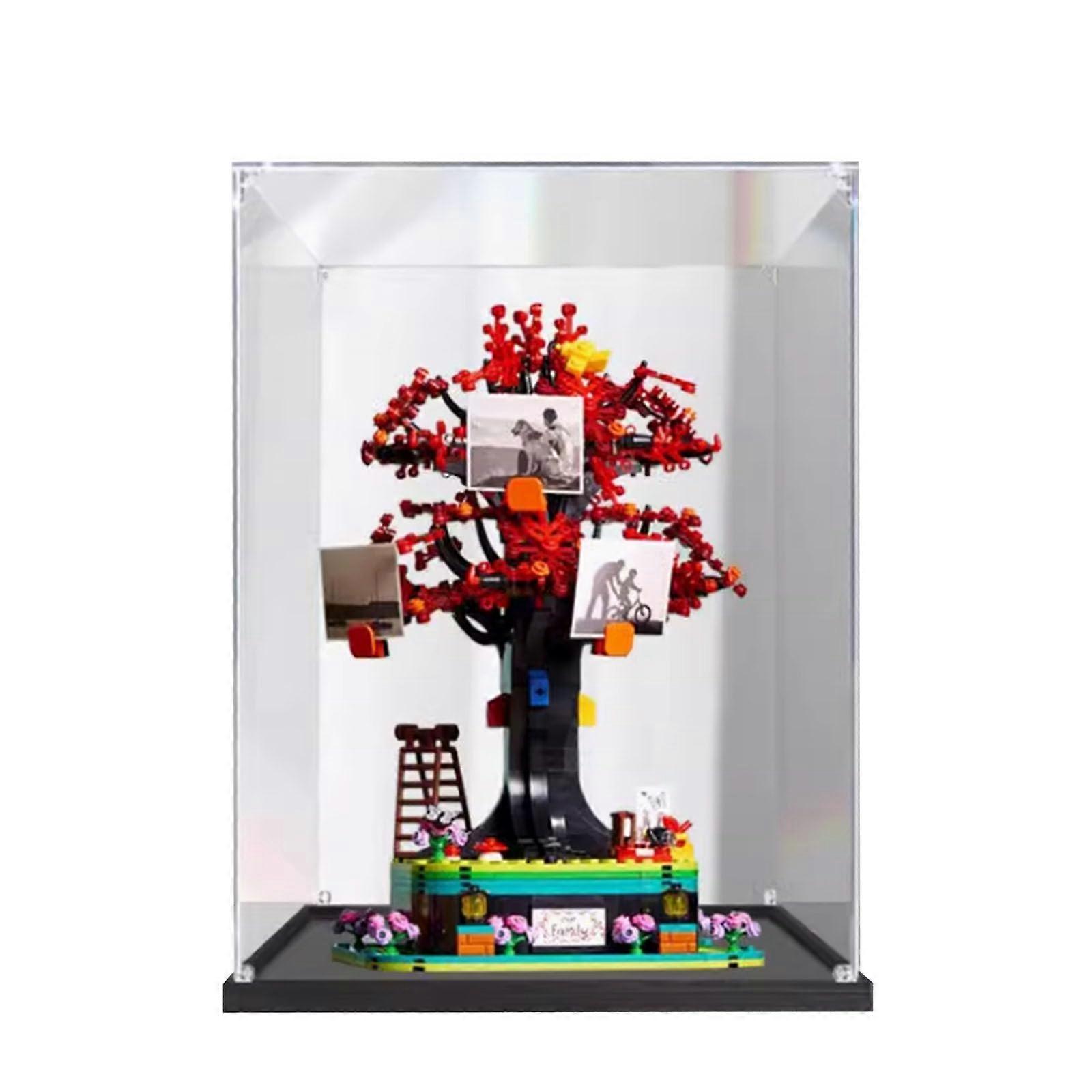 Acrylic Display Case for  21346 Family Tree, Dustproof Transparent Protective Storage Box