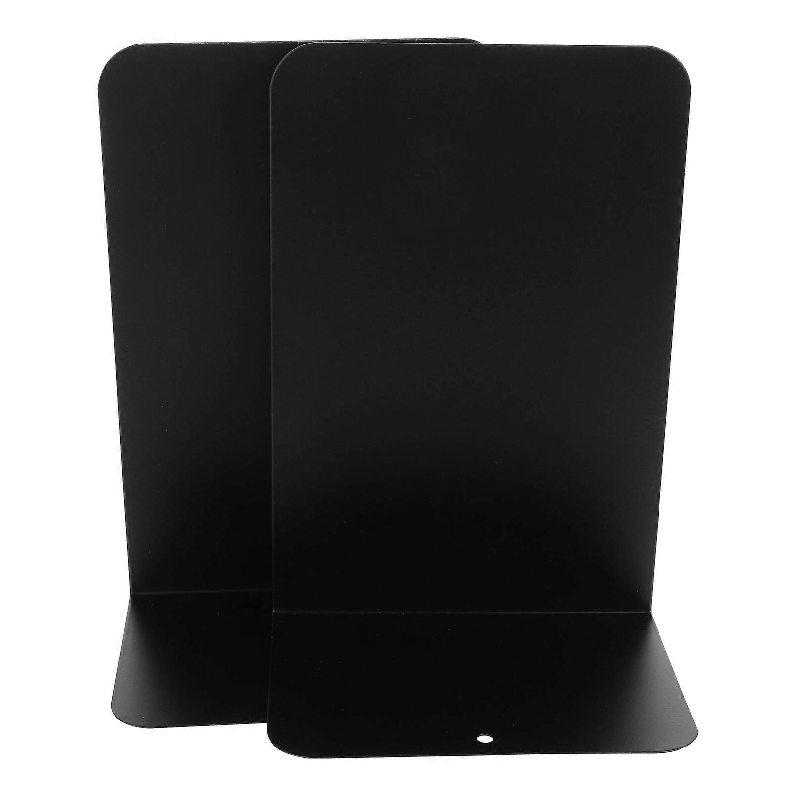 Desk Bookends Simple Bookends for Magazines Library Use 2Pcs