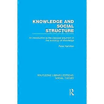 Wiedza i struktura społeczna: Wprowadzenie do klasycznego argumentu w socjologii wiedzy (Routledge Library Editions: Social Theory)
