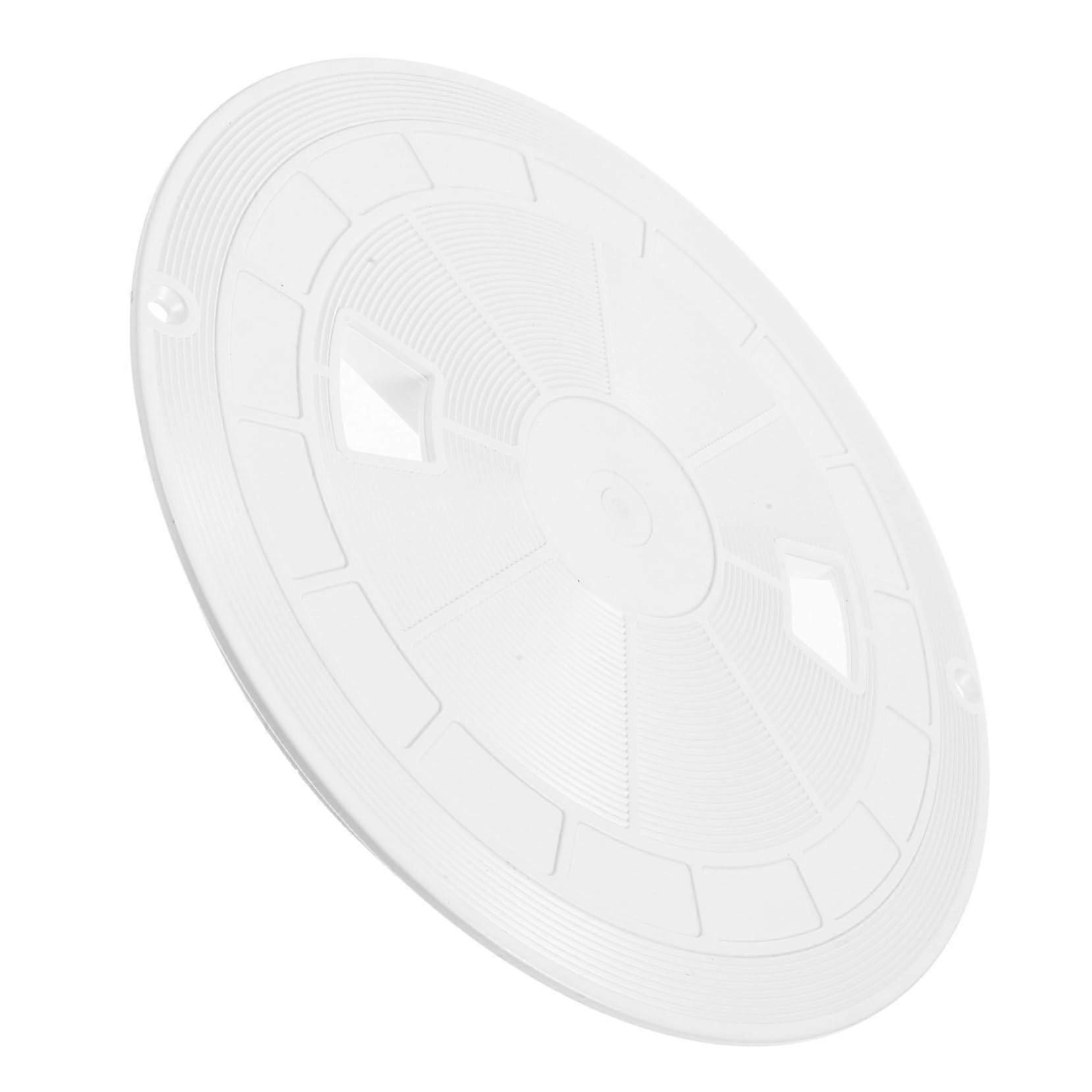 Pool Skimmer Lid Replacement ABS Cover for Inground Pools Wide Compatibility Easy Installation