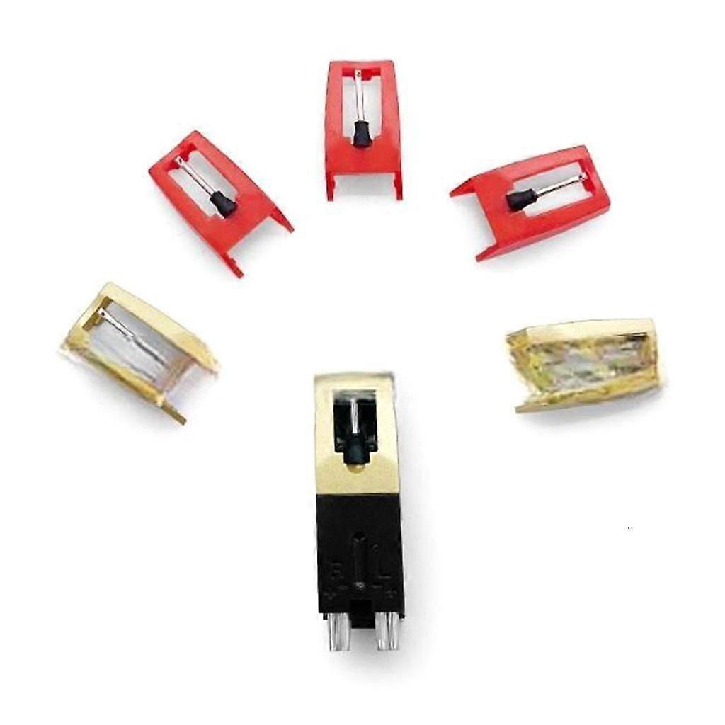 Phonograph Needle Double Color Record Player Needle for Classical Record Player