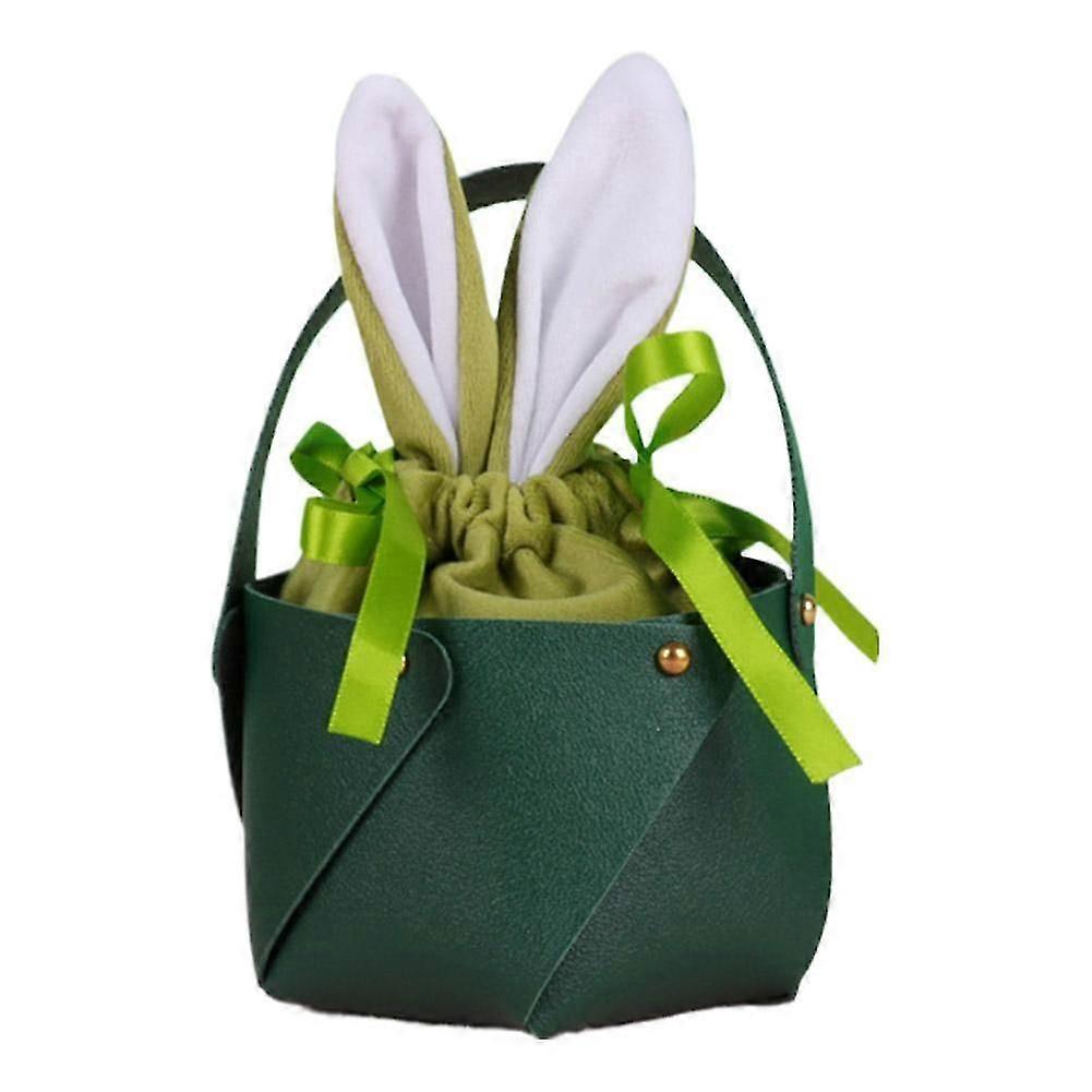 Easter Candy Bag Multiple Colors Happy Easter Rabbit Bunny Ears Candy Gift