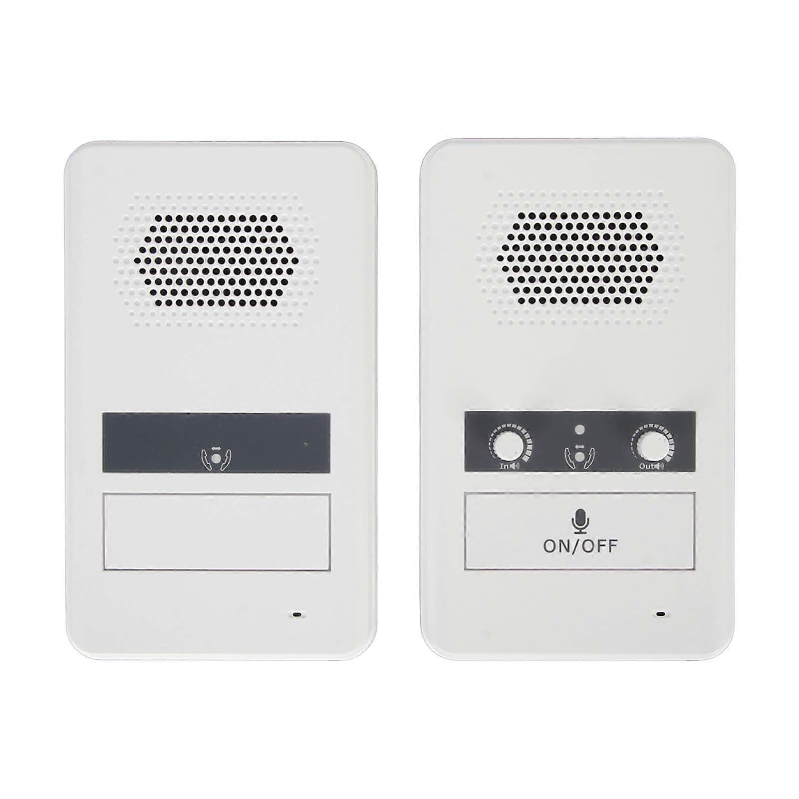 3W Window Intercom System with Clear TwoWay Audio, Adjustable Volume and Automatic Call Control for Office Bank Counter