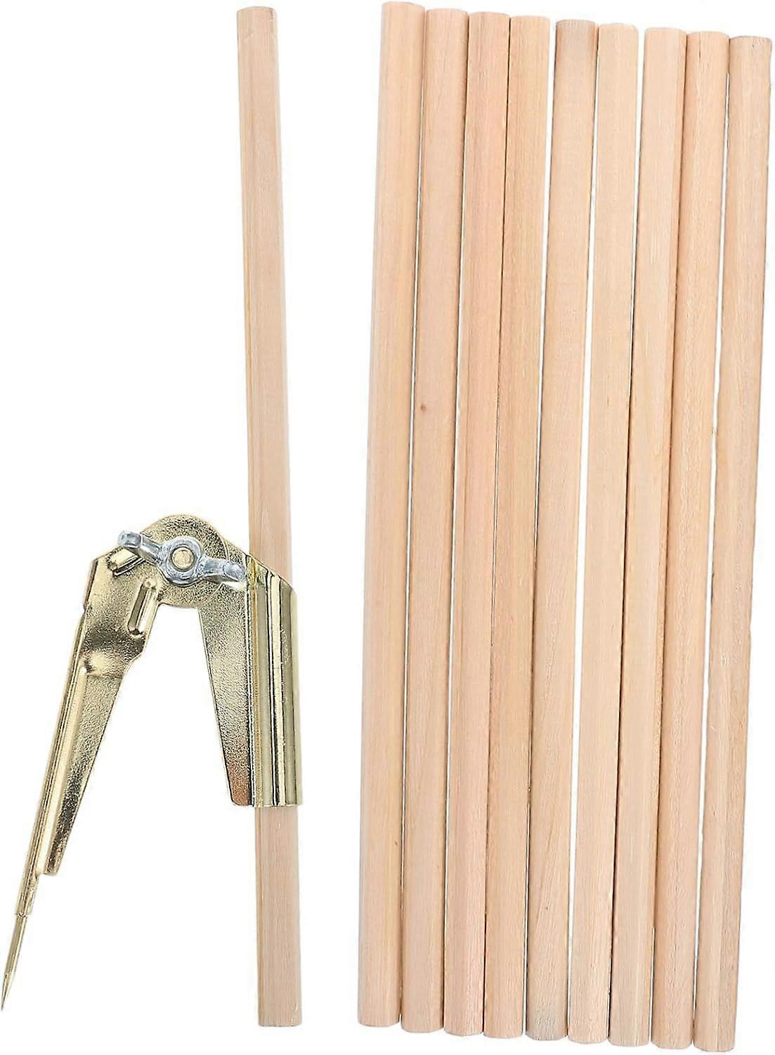 Drawing Compass for Woodworking Students, Geometry Tools, Pencil
