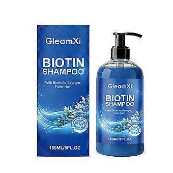 Biotin Shampoo for Thicker Fuller Hair Growth, Anti Hair Loss Shampoo with Rosemary & Biotin, Dandruff Treatment for Men Women, 150ML/5FL.OZ