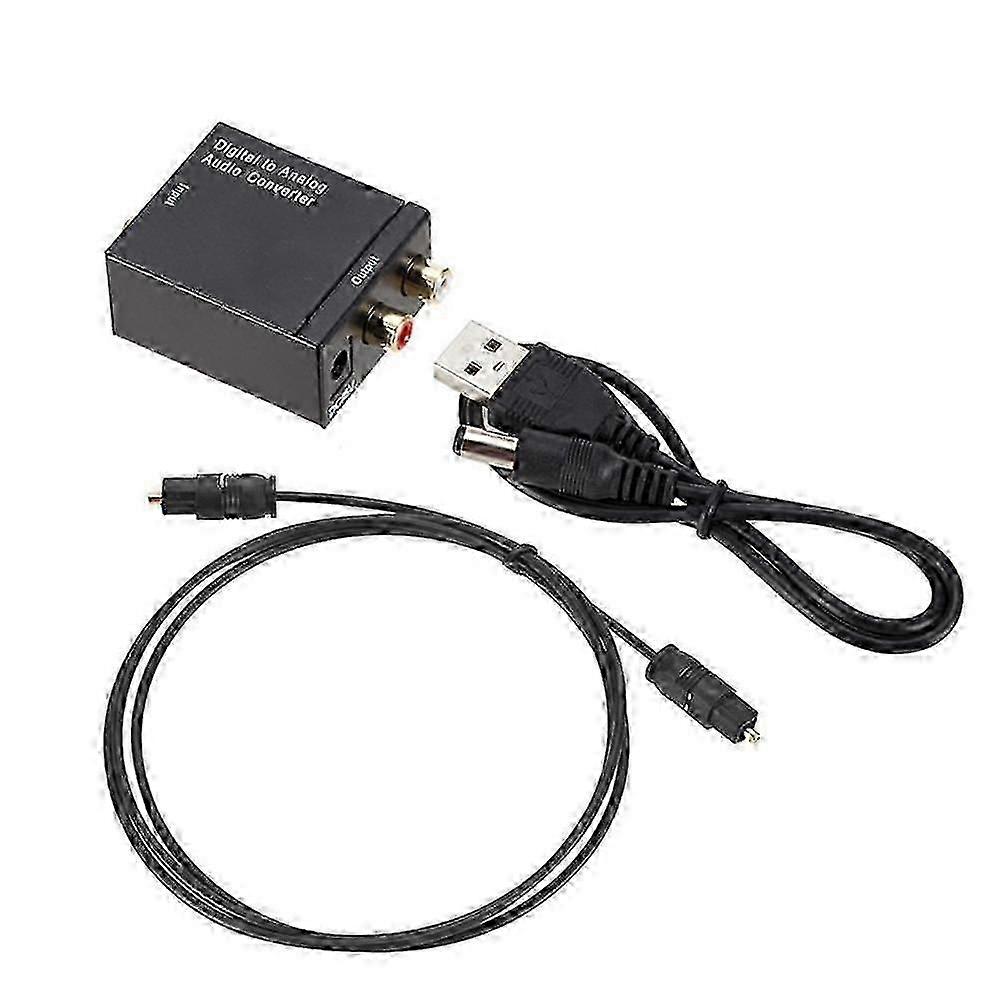Digital to Analog Audio Converter DAC Amplifier Decoder Optical Coaxial