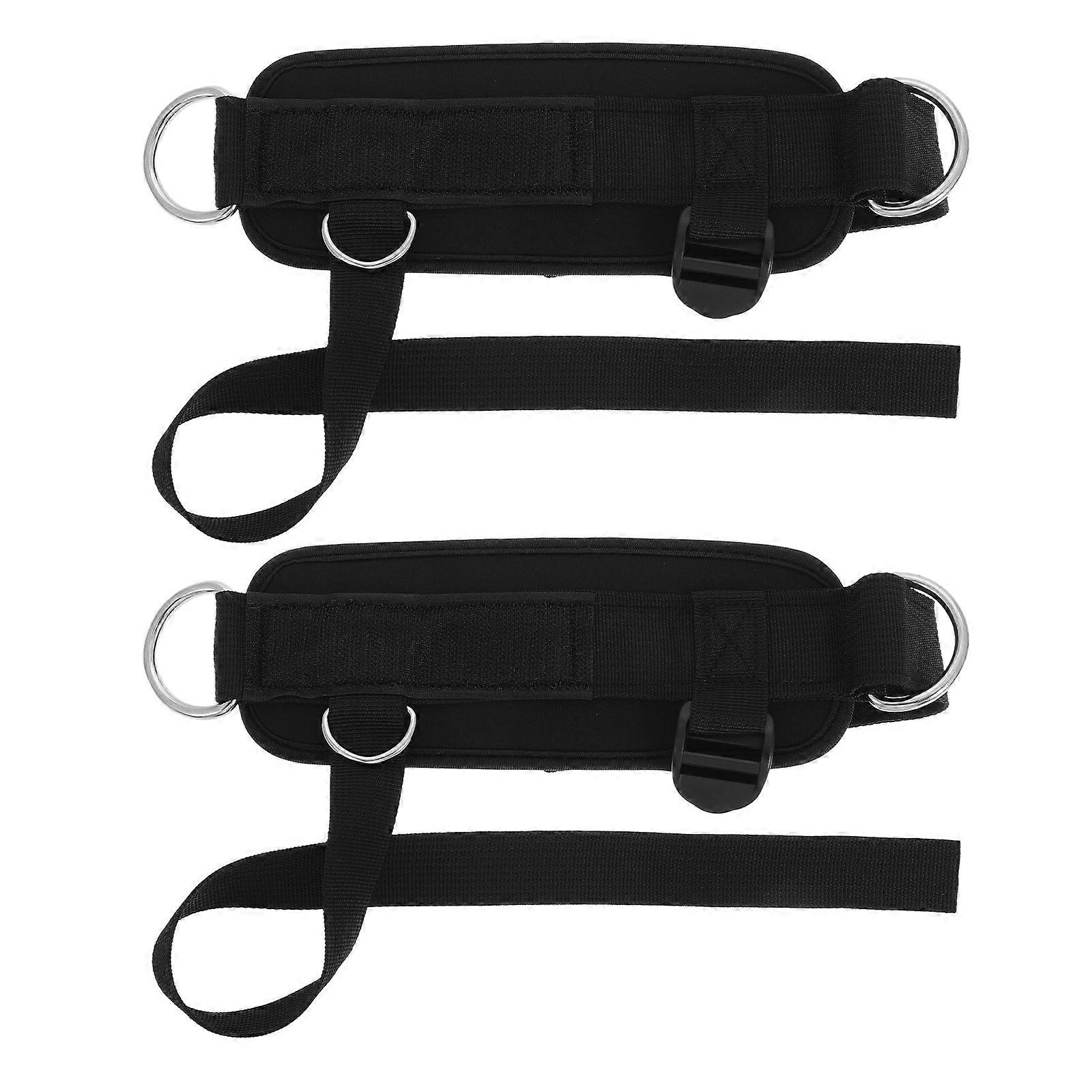 3Pairs Adjustable Ankle Straps for Workout Effectiveness and Strength Training