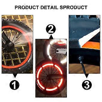 Reflective Bike Stickers for Visibility 5Pcs Safety Accessories for Kids