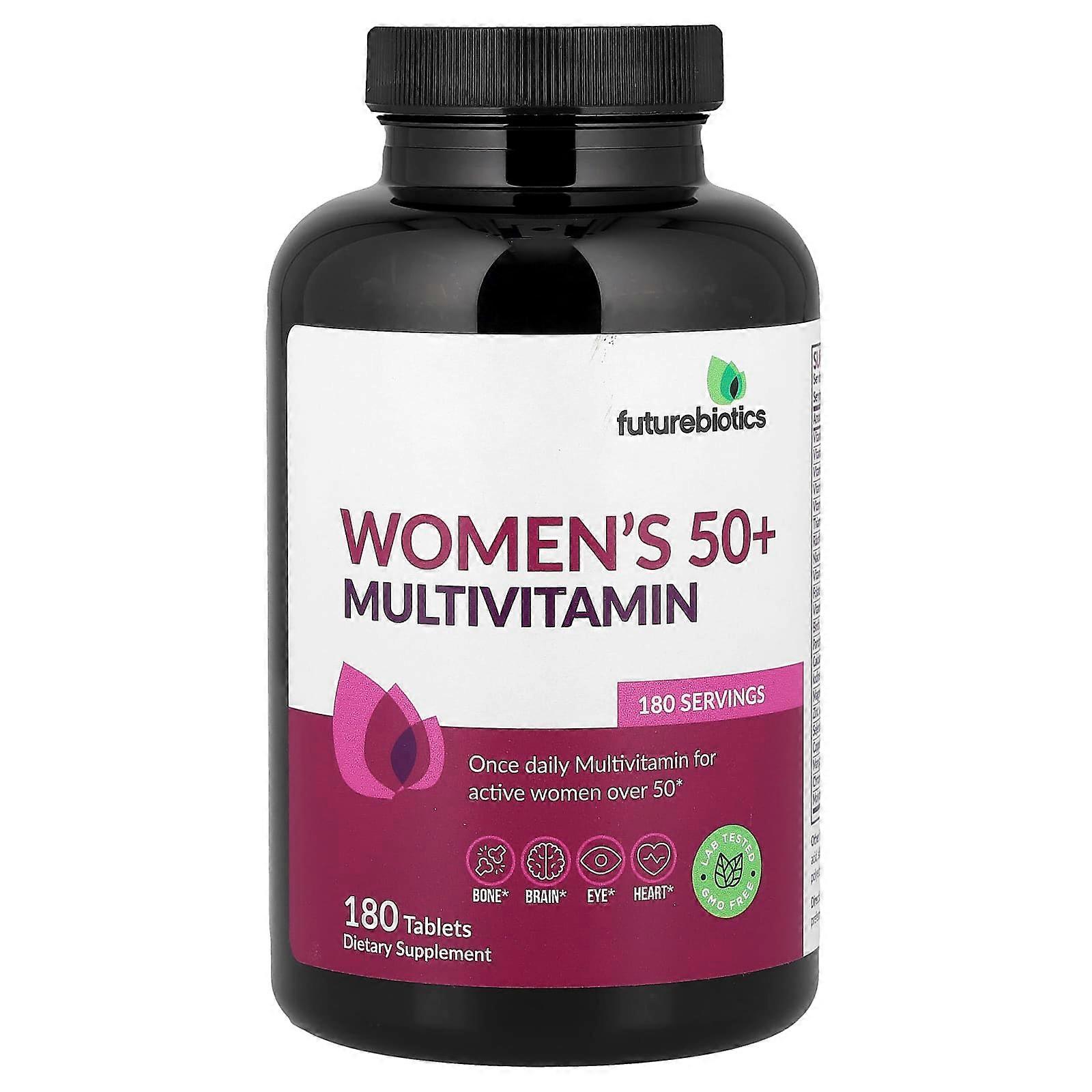 Futurebiotics, Women's 50+ Multivitamin, 180 Tablets
