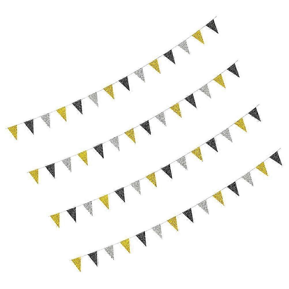 Graduation Triangle Banner for Party Hanging 5Sets