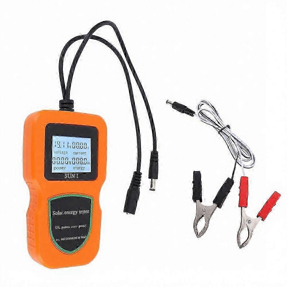 Handheld PV Module Analyzer, MPPT Compatible DC Wattmeter, Auto Detecting Solar Diagnostic Tool for Field Maintenance