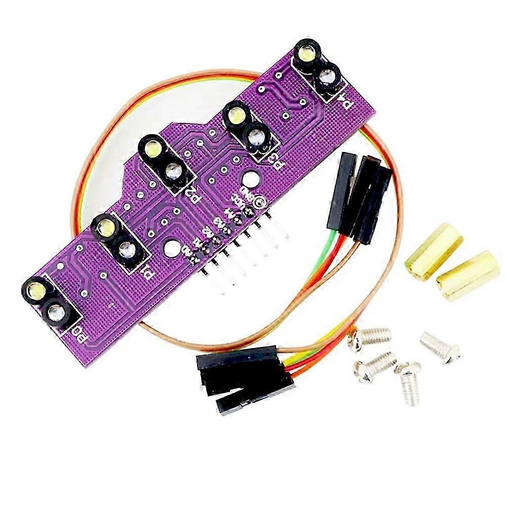 5-Way Analog Line Follower Sensor Optical Patrol Module Analog Grayscale Sensor