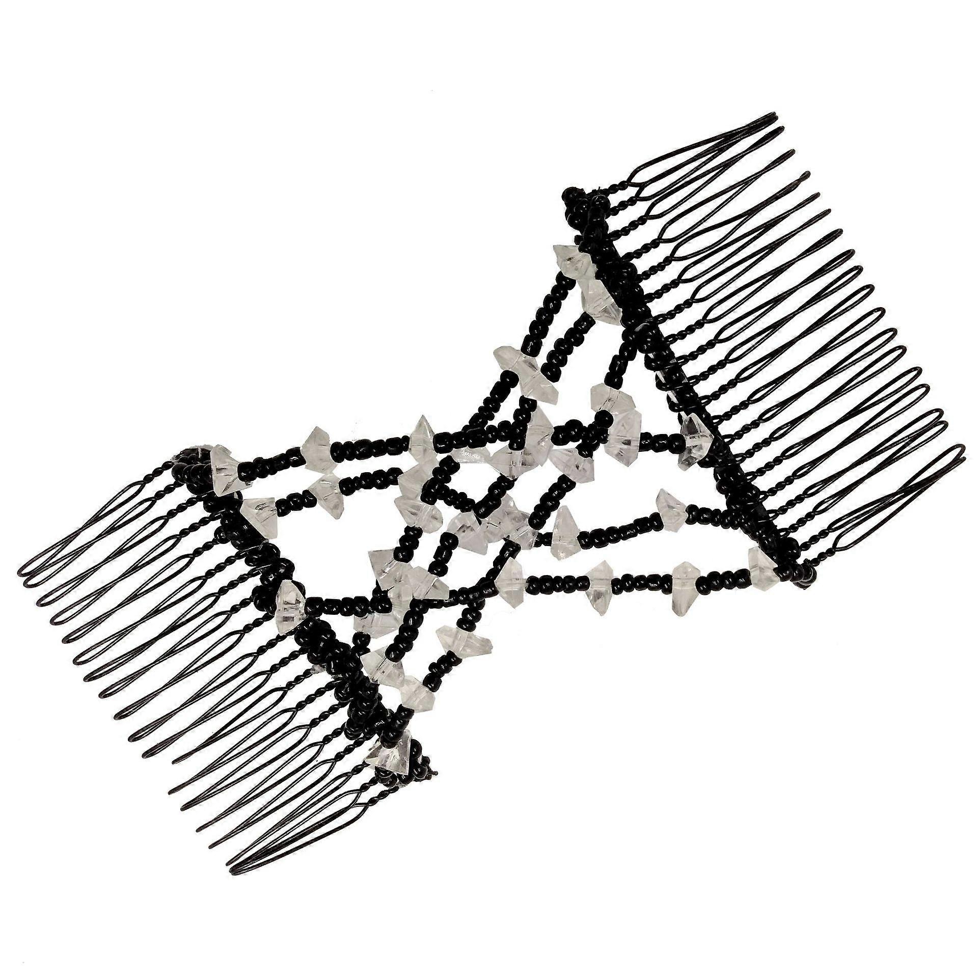 Beaded magic hair comb styling comb