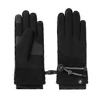 Winter Touchscreen Gloves with Non-Slip Silicone Palm, Elastic Cuff, Warm Fleece Lining for Skiing, Outdoor Sports - 1 Pair