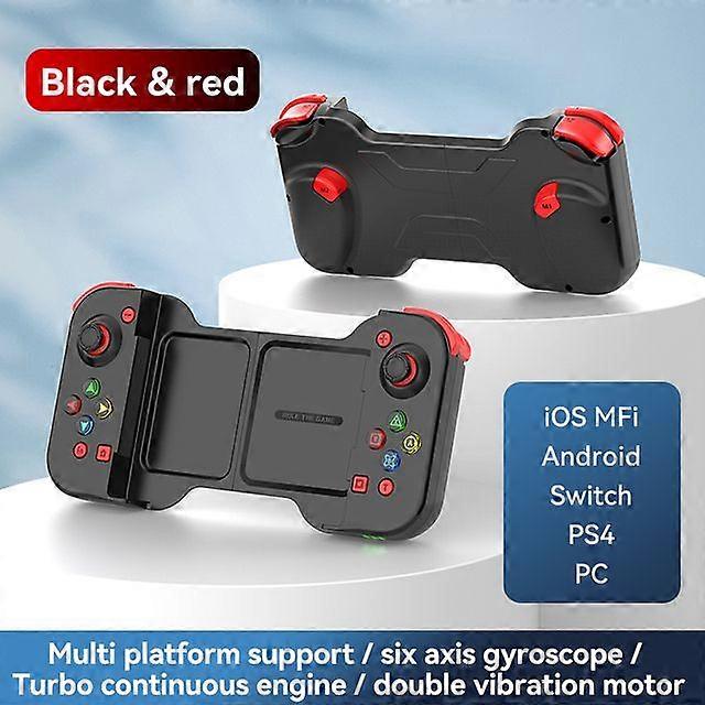 Wireless BT Stretchable Game Controller compatible withSwitch Lite Oled Console Gamepad compatible withAndroid IOS Mobile Phones PC Devices Joystick