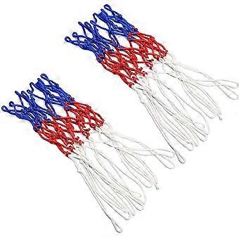 Dww-2 Pices Filet de Basket, Filet Panier de Basket no Nylon, 12 BouclesPanier de Basketball helle Une Utnyttelse Intrieure ou Extrieure