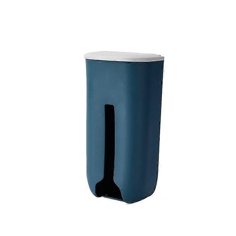 Storage Box Punch-free Wall Mount PP Garbage Bag Storage Case for Kitchen