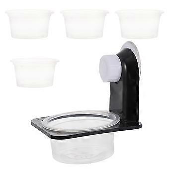 1 Set Kunststoff Reptilien Essen Wasser Futterschüssel Zuchttank Sauger Feeder