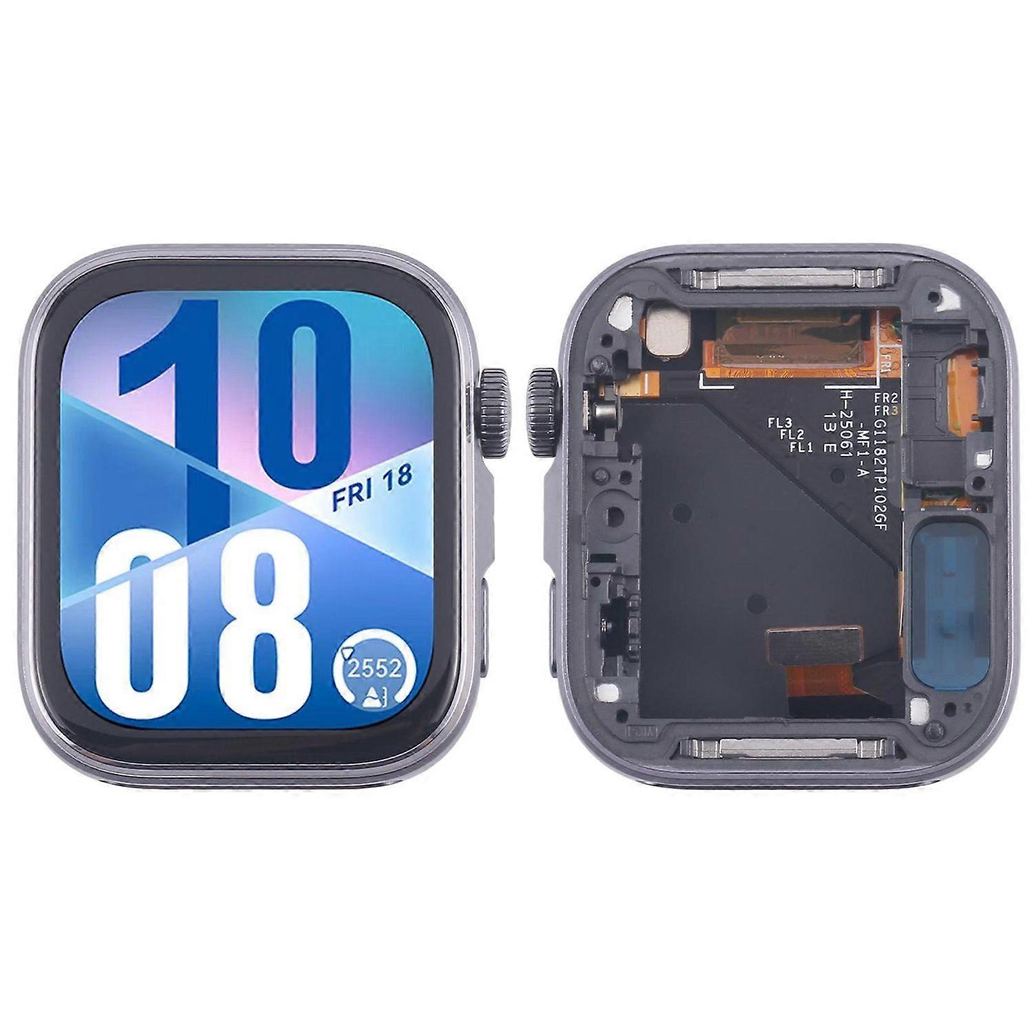 For Huawei Watch Fit 4 LCD Display Replacement Part with Frame Black Repair
