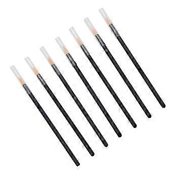 Eye Makeup Tools Disposable Eyeliner Brushes for Makeup 100Pcs Fiber Bristles