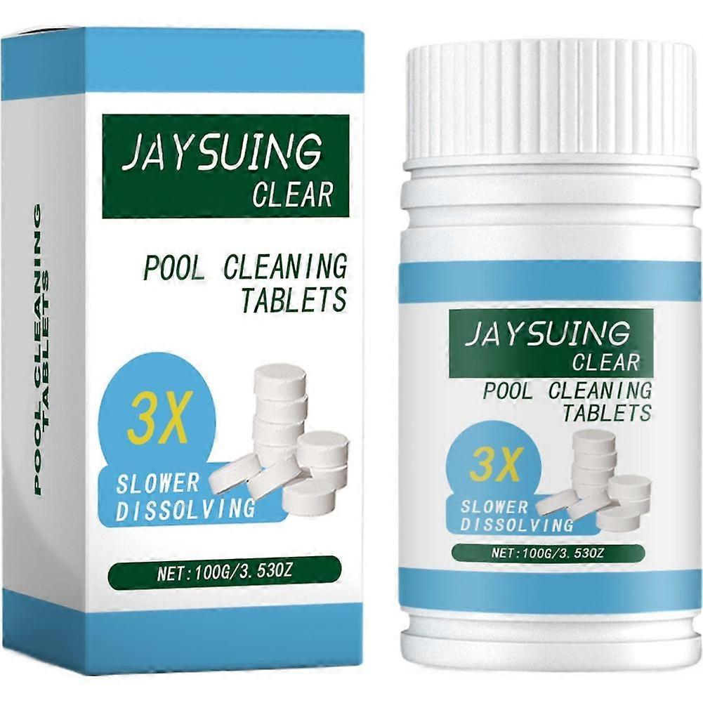 Pool Cleaning Tablets Lemon Mint Scented pH Balancing Tablets for Spas