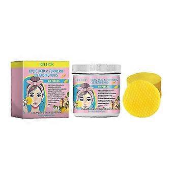 Dischetti detergenti all'acido curcumico - Deterge e riequilibra la pelle in profondità con estratti di limone e arancia, 40 pastiglie