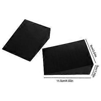 1Pairs Yoga Wedge Blocks Foam Stretch Slant Boards Exercise Block Pilates Squats Fitness Accessories
