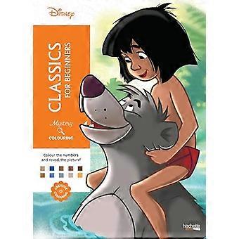 Mystery Colouring Classics for Beginners Reveal iconic Disney characters with colour by number