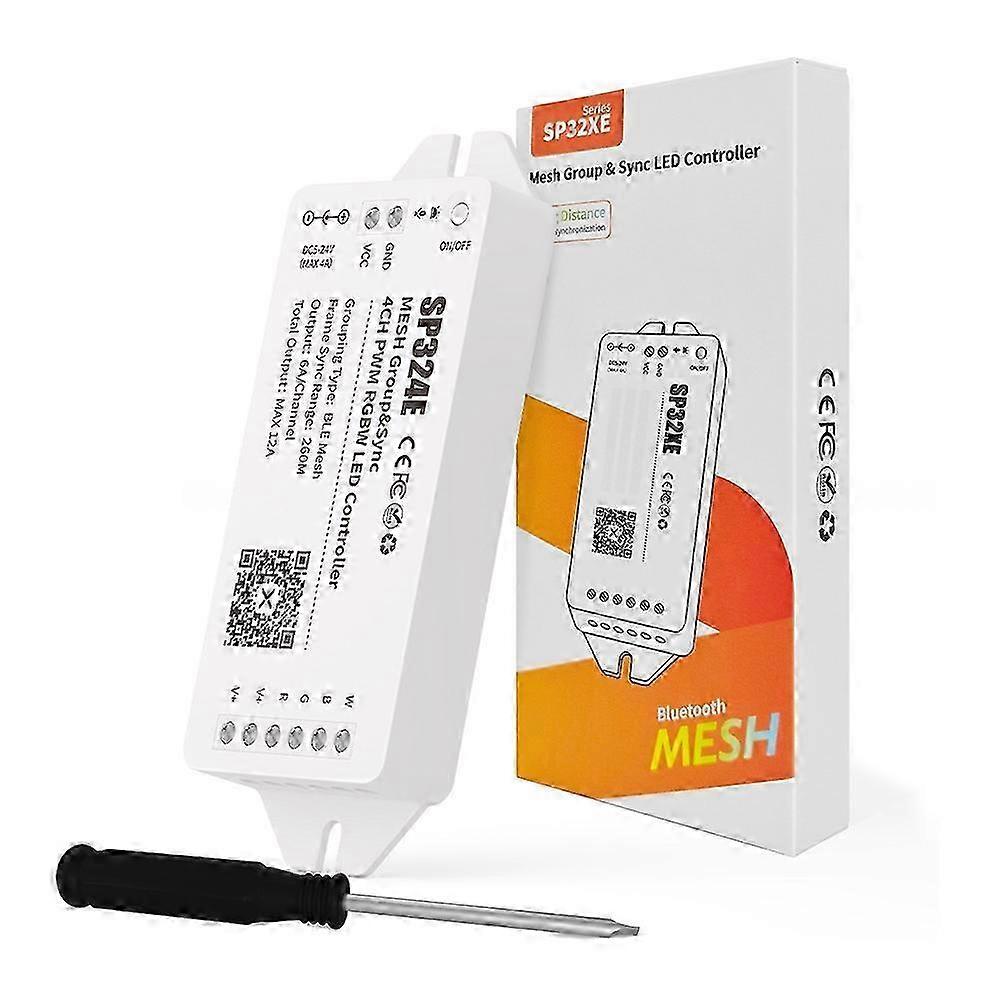 SP324E MESH Network Synchronous 4CH RGBW LED Controller, Long-Distance Lighting Effect Frame Synchro