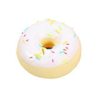 Realistic 7cm Donut Squeeze Toy Soft Elastic PU Slow Rebound for Kids Adults Desktop Decor Baking Prop