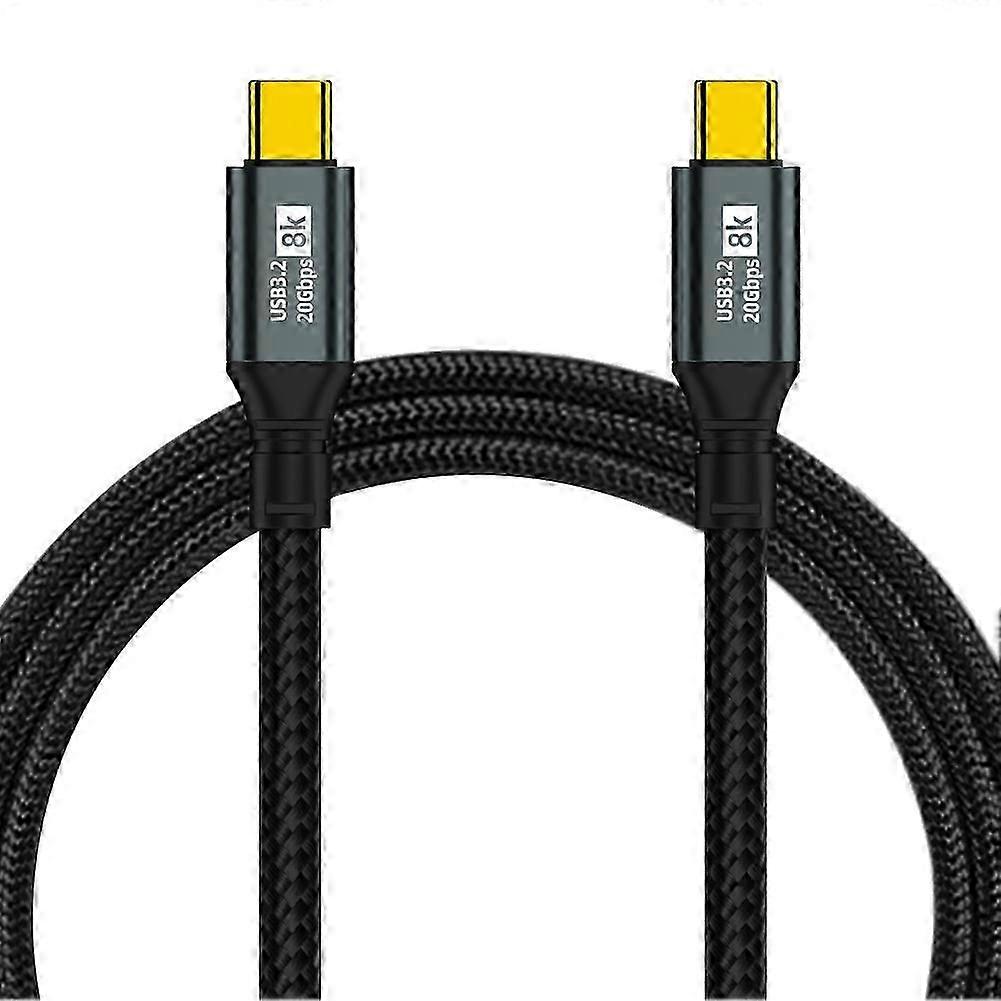 For iPhone15 Pro USB3.2 20Gbps Full Function 100W Fast Charge Convenient Portable 8K Casting Cable
