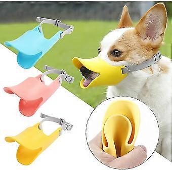 Dog Muzzle, Dog Mouth Cover Silicone Dog Mouth Cover Anti Barking Chewing