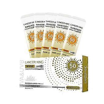 50Pcs Mini Sunscreen SPF 50+, Travel Size Sun Protection Moisturizing & Refreshing Sunscreen for Face Body, Waterproof & Sweatproof, Oil-Free Sun Prot