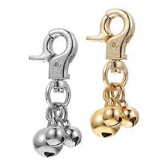 Small Dog Collar Bells for Training 8Pcs Assorted Color Pet Pendant Accessories