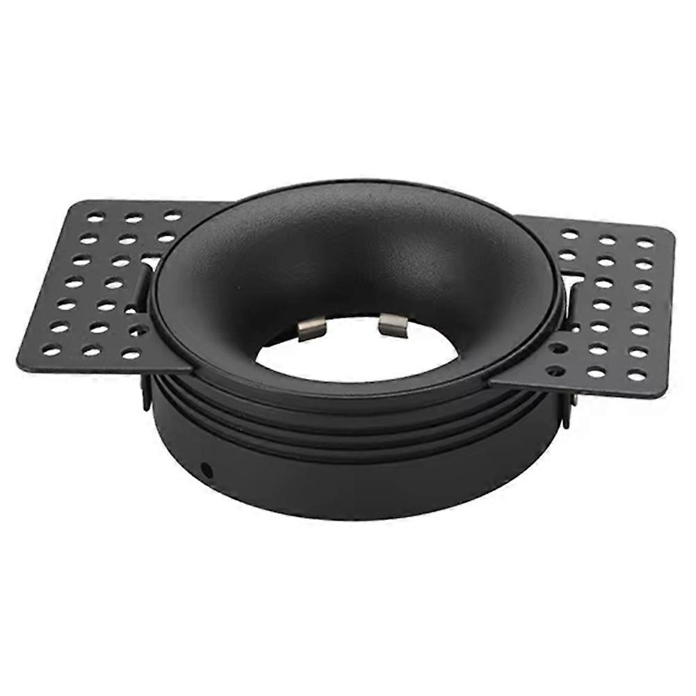 Frameless Recessed LED Ceiling Downlight Fitting MR16 Bulb Holder Round Spot Light Adjustable Frame A