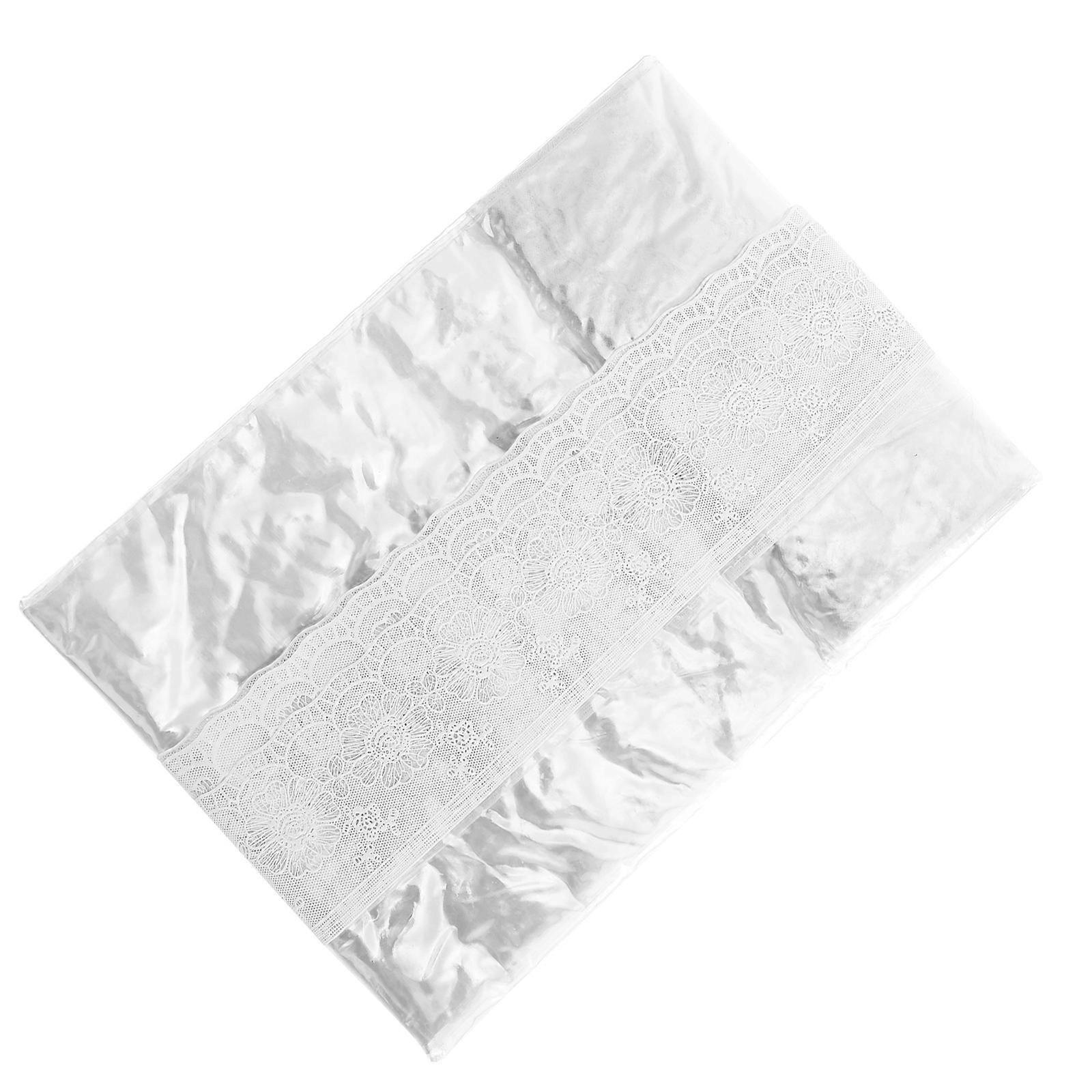 Dining Table Cover Transparent PVC Table Cover Protector for 2Pcs