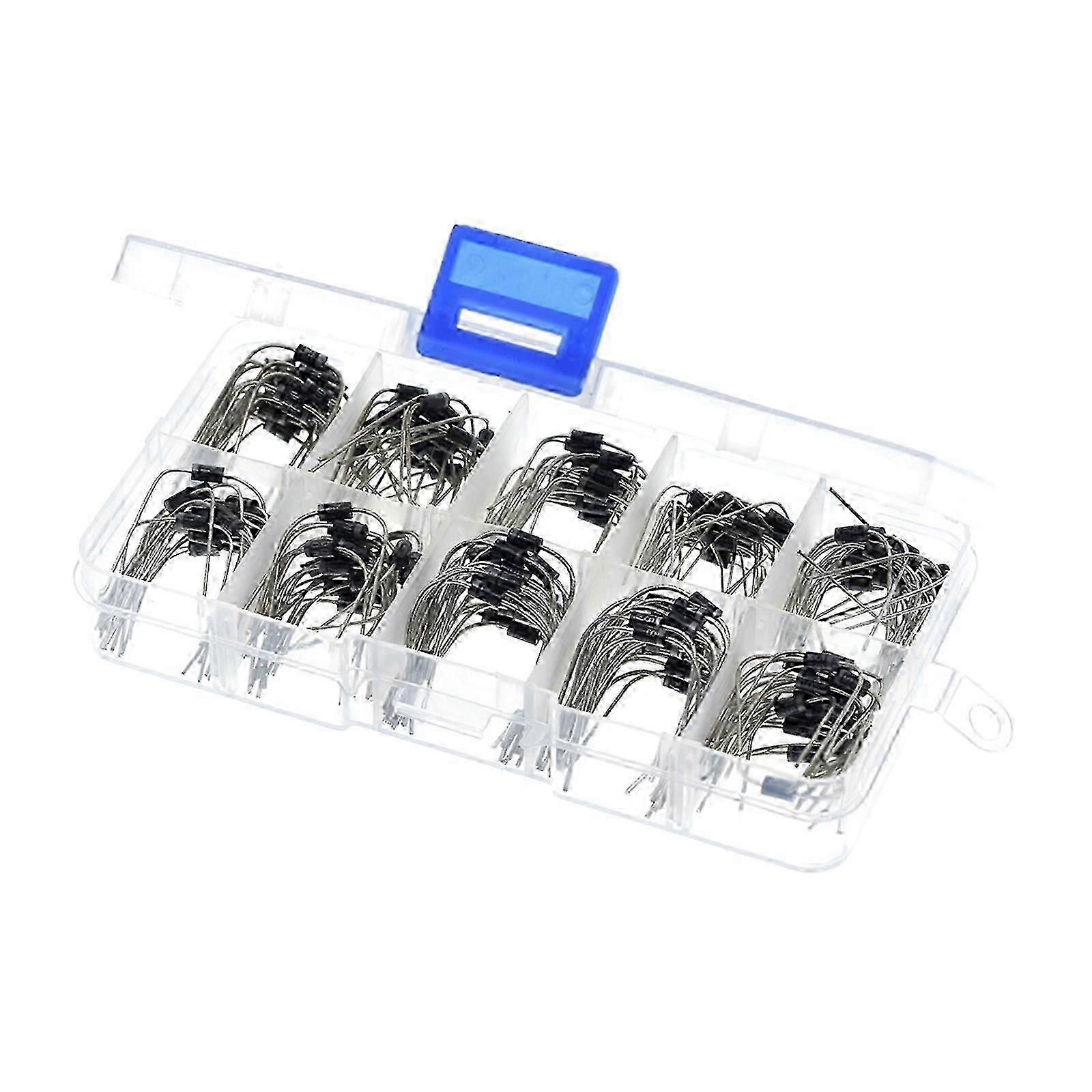 200-Piece 10-Value Diode Assortment Kit