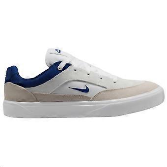 Nike SB MALOR Lage Skateboard Schoenen Heren Wit Blauw FV6064-100