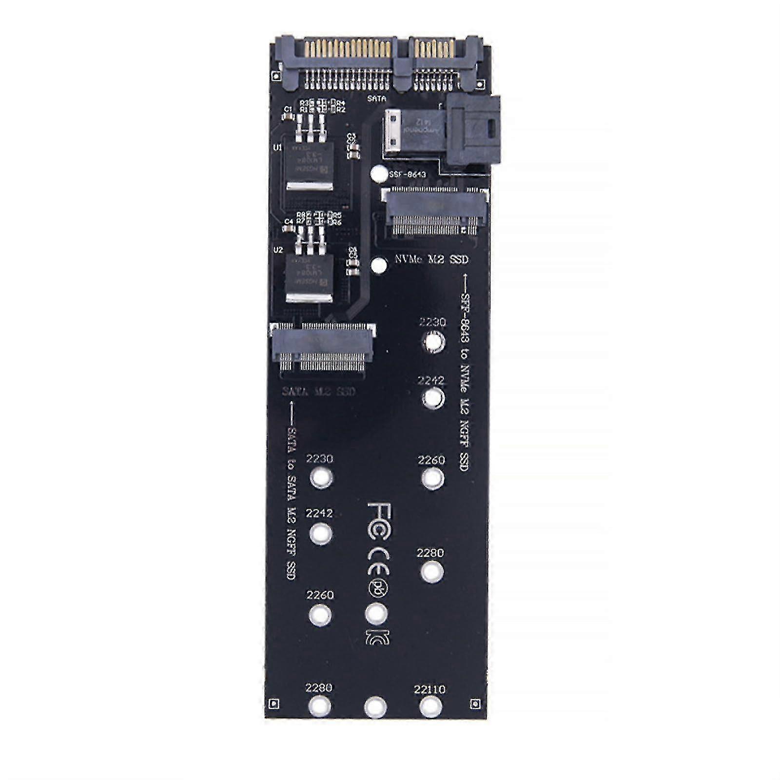 M.2 NVMe SATA Mainboard Adapter