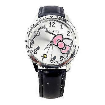 Cute Cartoon Kids Quartz Wrist Watch, Alloy Case Time Teaching Watch Gift for Little Girls