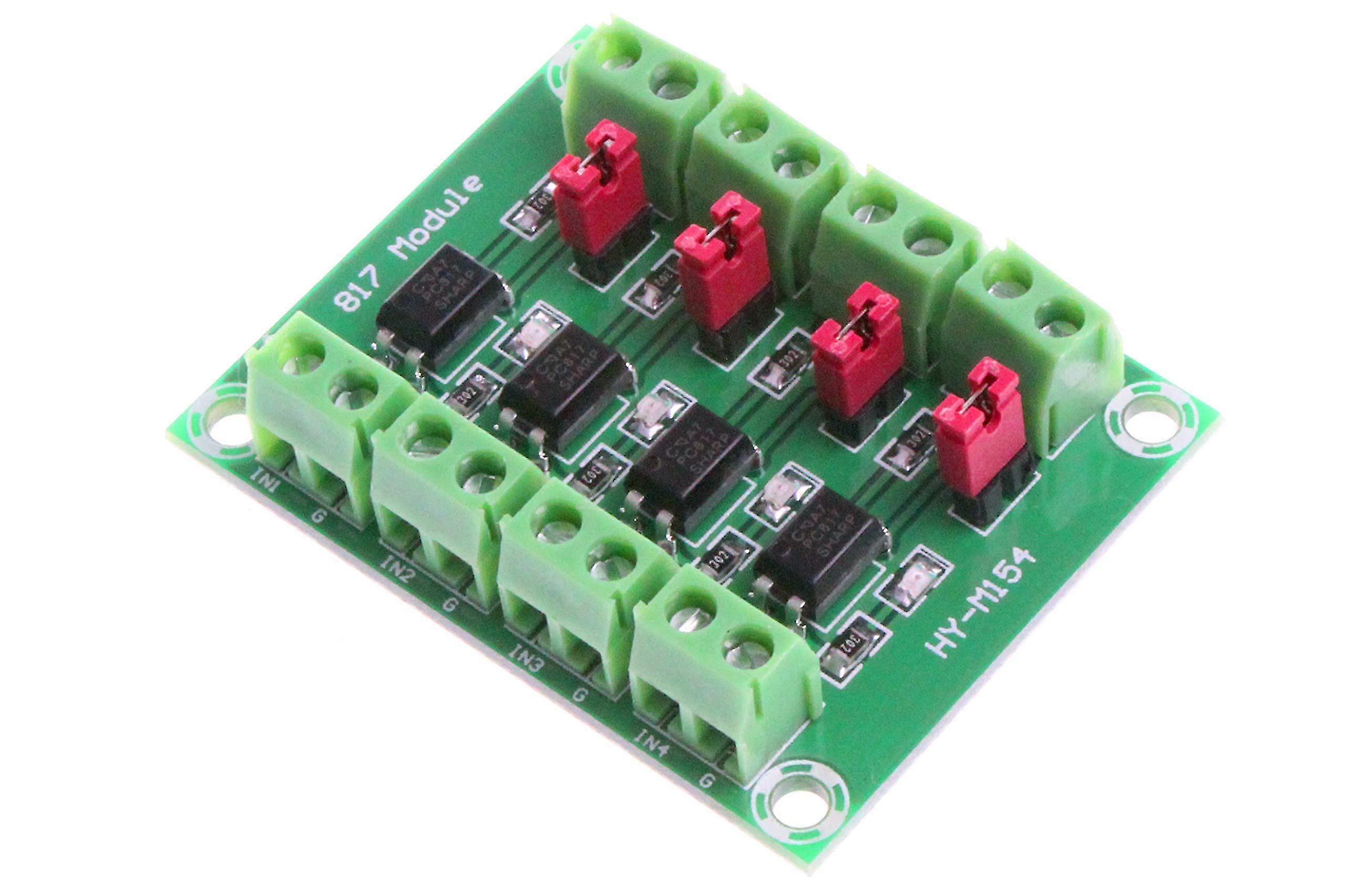 4-Channel Isolated Voltage Interface Module