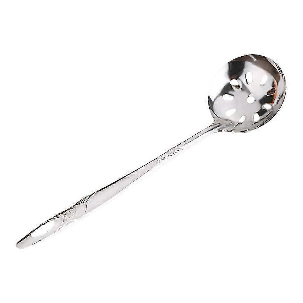 Ergonomic Crane Handle Soup Strainer Spoon