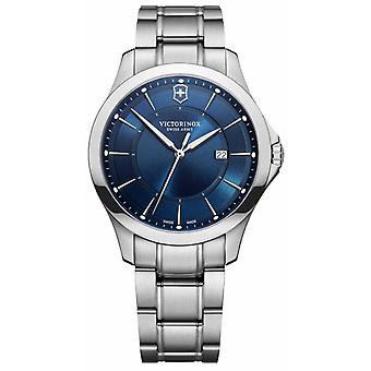 Victorinox alliance Watch for Men Analog Quartz with Stainless Steel Bracelet V241910